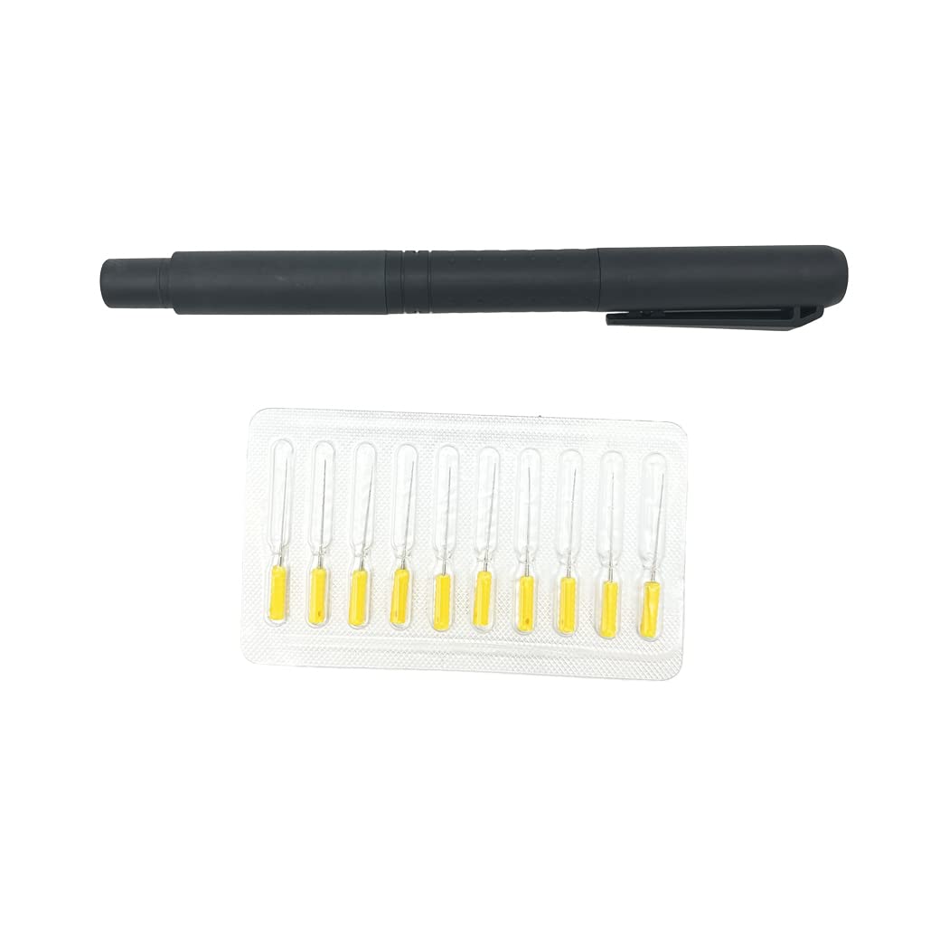 Paint Dirt Removing Tool Needle Set - Professional Paint Dust & Particle Remover Kit for Bubble-Free Painting | Perfect for Auto Detailing, Model Painting & DIY Art Projects