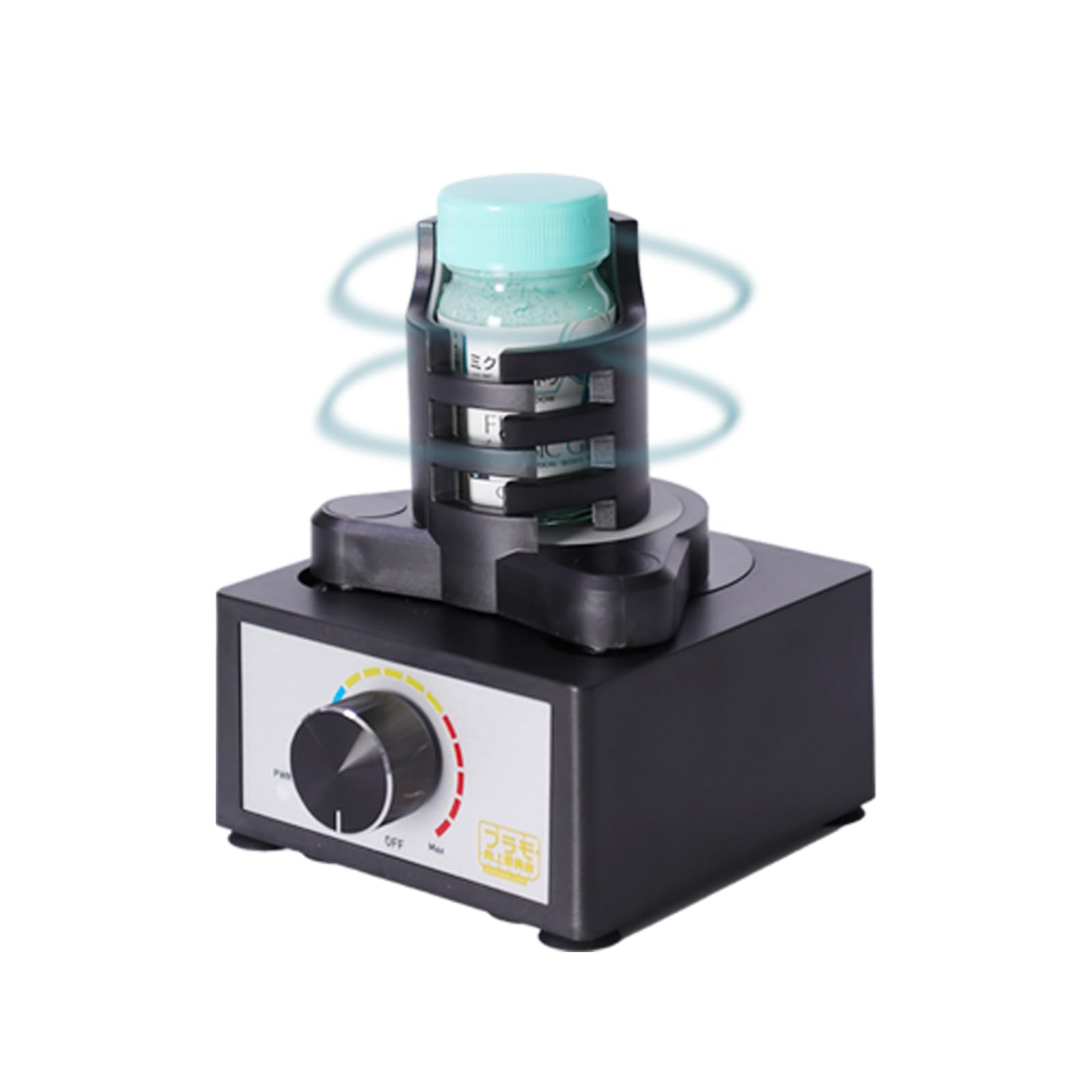 2400RPM Vortex Mixer - High Speed Paint Shaker for 100ML Bottles, Adjustable Speed for Acrylic Paints, Nail Polish, Pigments & Eyelash Glue - Perfect for DIY Crafts, Lab Testing & Beauty Salon Use