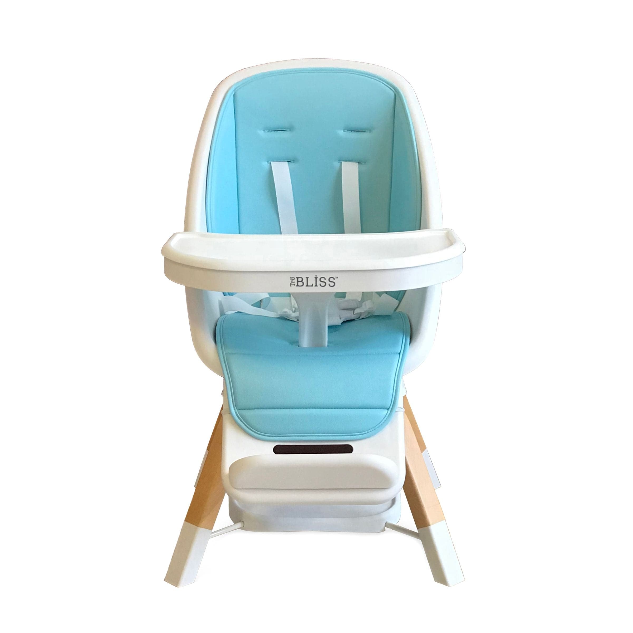 TruBliss 360° Rotating High Chair for Babies & Toddlers - Adjustable Height Convertible Baby Feeding Seat with Removable Tray - Perfect for Dining, Weaning & Playtime at Home