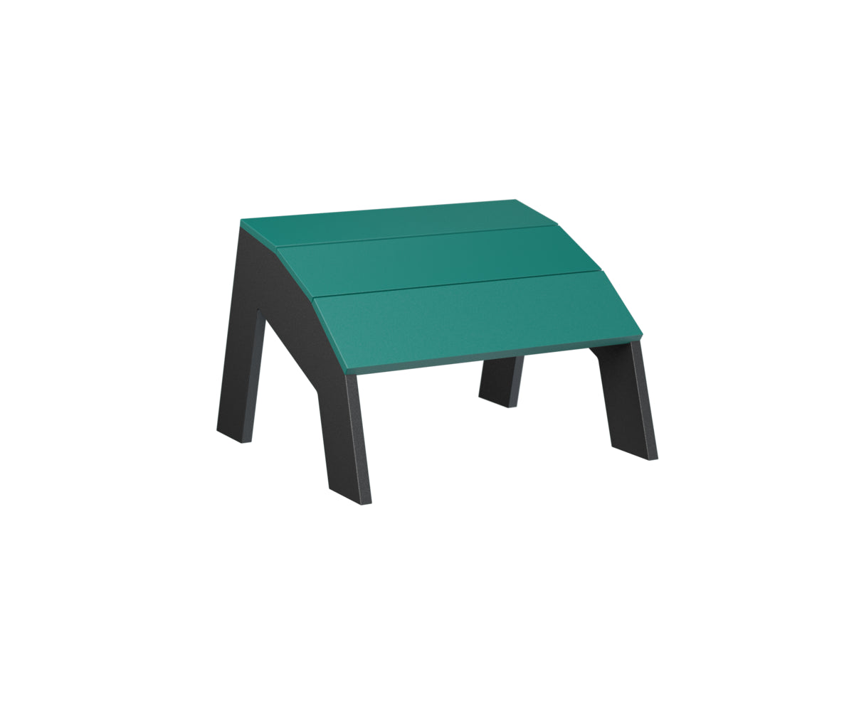 Berlin Gardens Nordic Adirondack Footstool - Outdoor Patio Furniture, Solid Wood Footrest for Garden, Deck & Poolside Relaxation