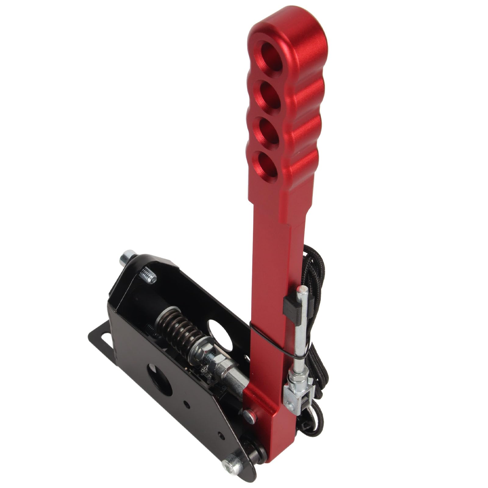 USB Handbrake for PC Racing Games - 14 Bit Precision Simulator Handbrake with Ergonomic Handle, Non-Touch Switch & Durable Steel Construction | Compatible with Logitech G27/G25/G29, Thrustmaster T500/T300, Fanatec OSW | Perfect for Drifting, Rally & Simulation Racing