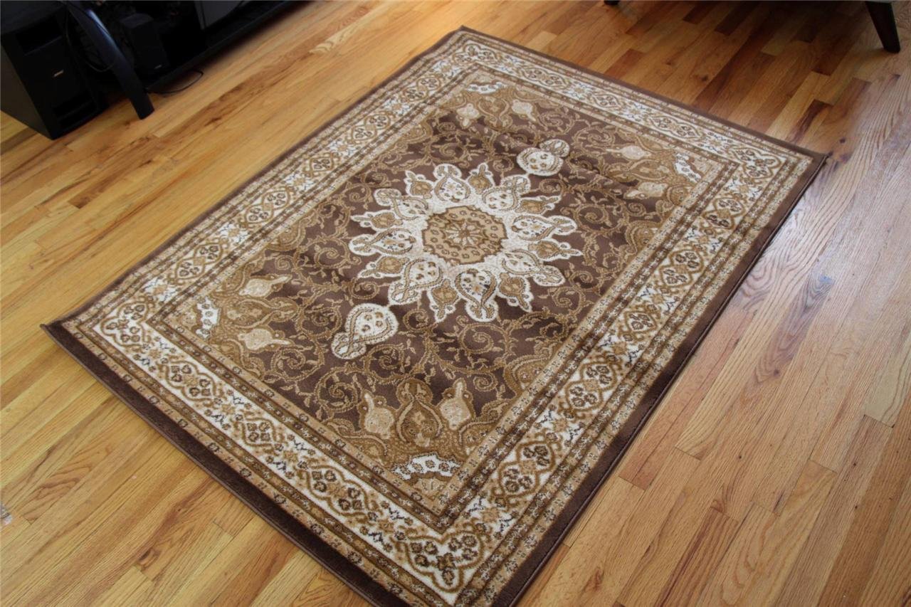 Luxury Persian Isfahan Area Rug 5'2