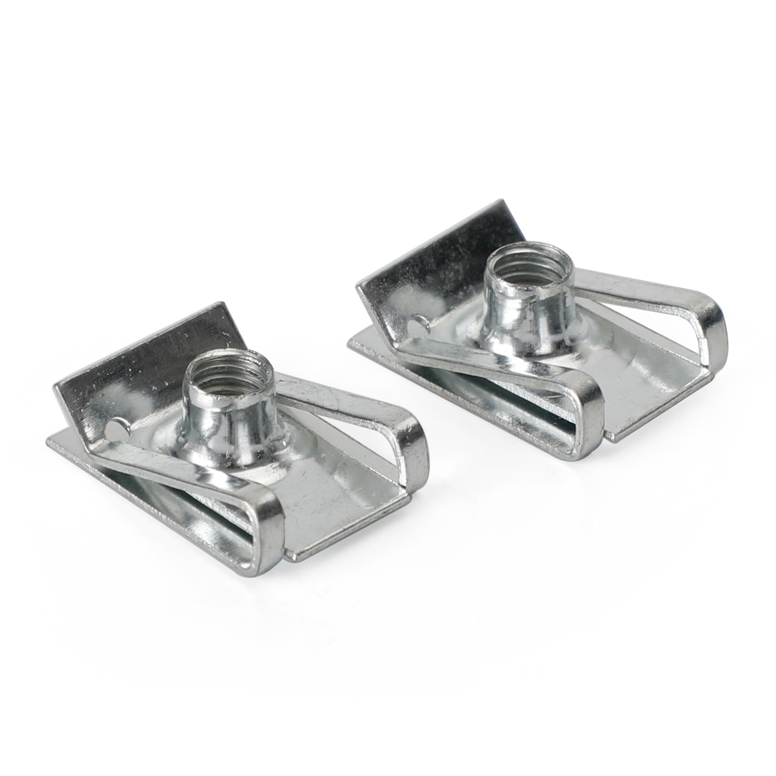 10 Pack M6 6mm Motorcycle Fairing Clips - Universal Body Panel Fastener Kit with U Nuts | Perfect for Honda, Yamaha, Kawasaki Bike Repairs & Maintenance