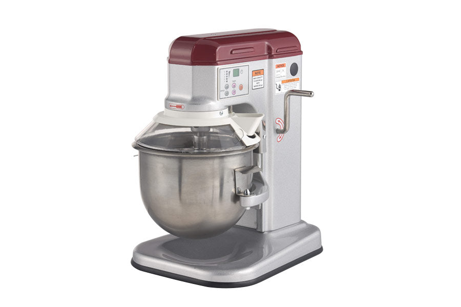 Axis AX M7 Commercial 7-Quart Stand Mixer with 3 Attachments - Perfect for Baking, Dough Kneading & Food Prep in Restaurants & Bakeries