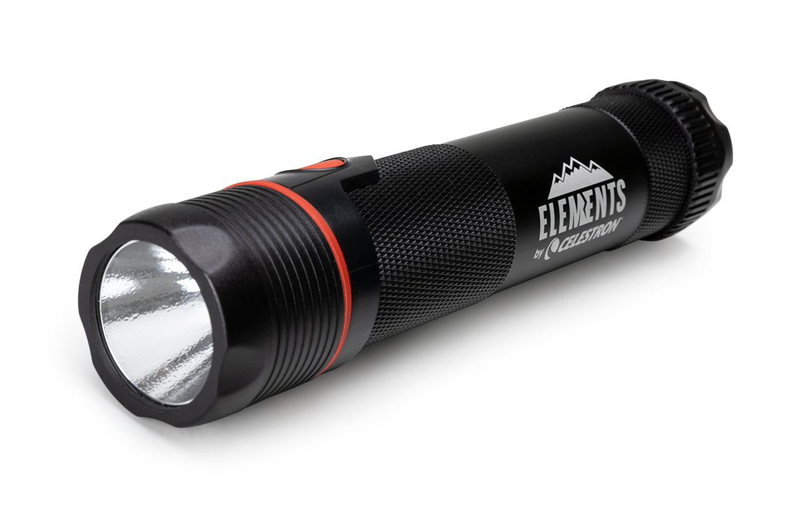 Celestron Elements ThermoTorch 3 Astro Red LED Flashlight - High-Powered Camping Light for Hiking, Astronomy & Outdoor Adventures