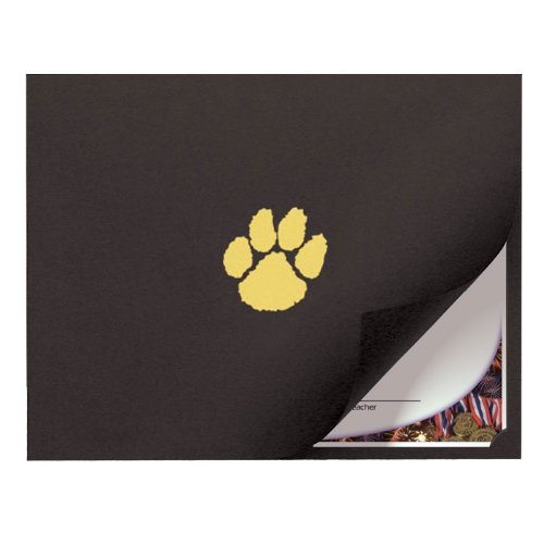 Black With Gold Paw