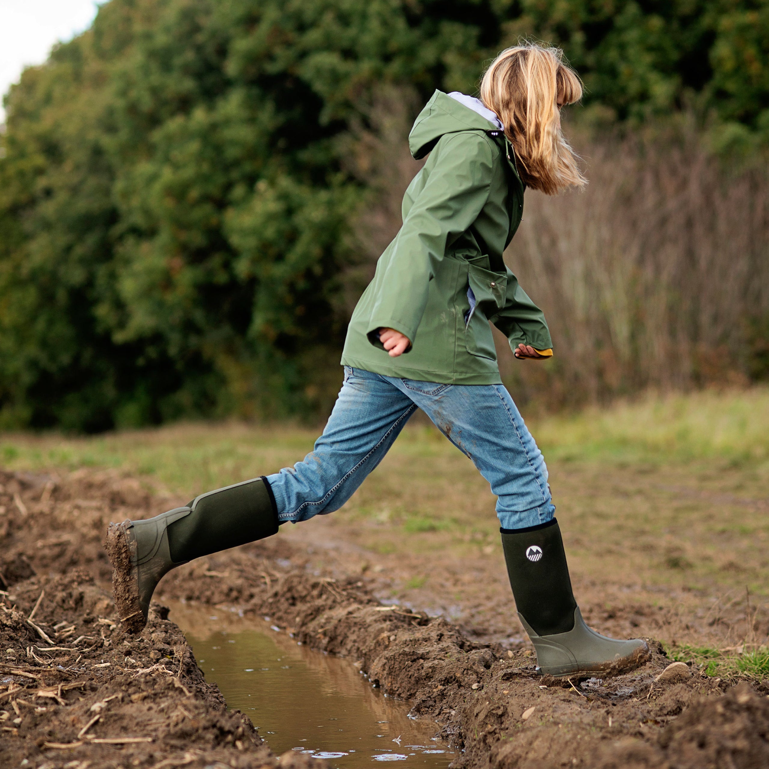 Women's Waterproof Neoprene Wellington Boots - Comfortable Rain Boots for Women - Perfect for Gardening, Hiking & Outdoor Activities