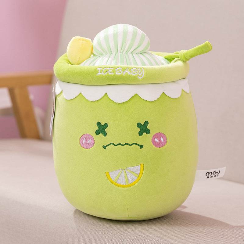 Cute Boba Milk Tea Plush Toy - Soft & Huggable Bubble Tea Stuffed Animal for Kids & Adults - Perfect for Home Decor, Gifts, and Kawaii Aesthetic Lovers