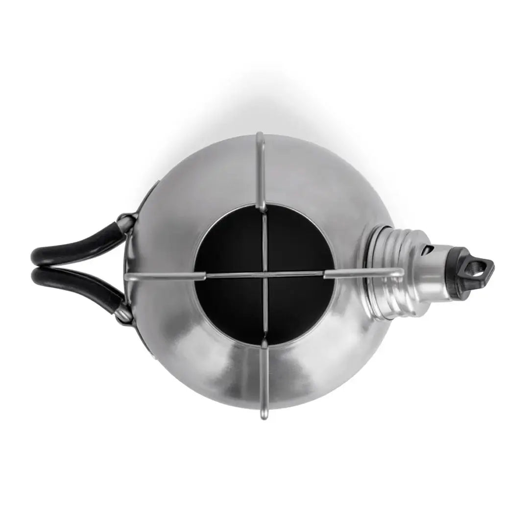 Petromax 1.5L Stainless Steel Camping Fire Kettle - Outdoor Cooking, Boiling Water for Camping, Hiking & Survival Gear