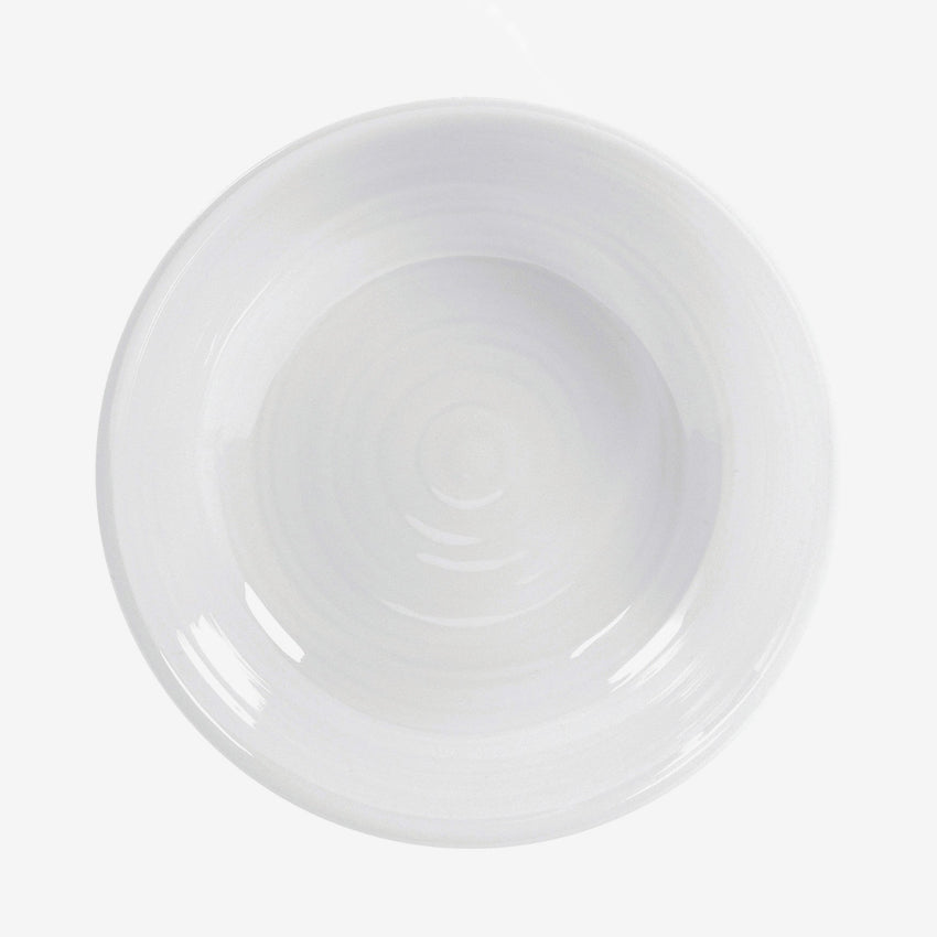 Bernardaud Origine Open Vegetable Bowl - Elegant French Porcelain Serving Bowl for Salads, Pasta & Desserts - Perfect for Dinner Parties & Home Decor