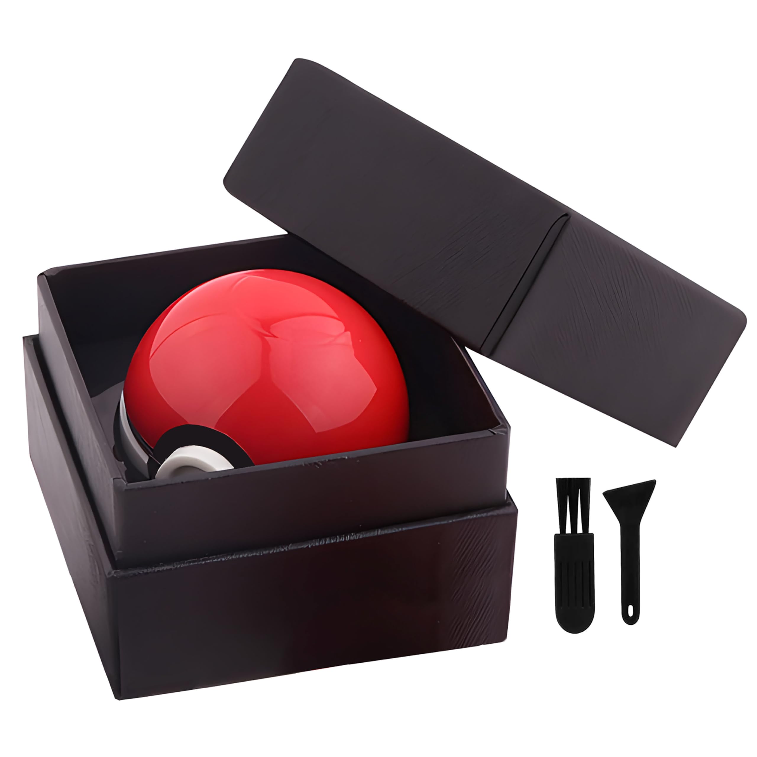 Premium 2 Inch 3-Piece Pokeball Grinder for Herbs & Spices - Perfect for Pokemon Fans, Travel & Outdoor Use