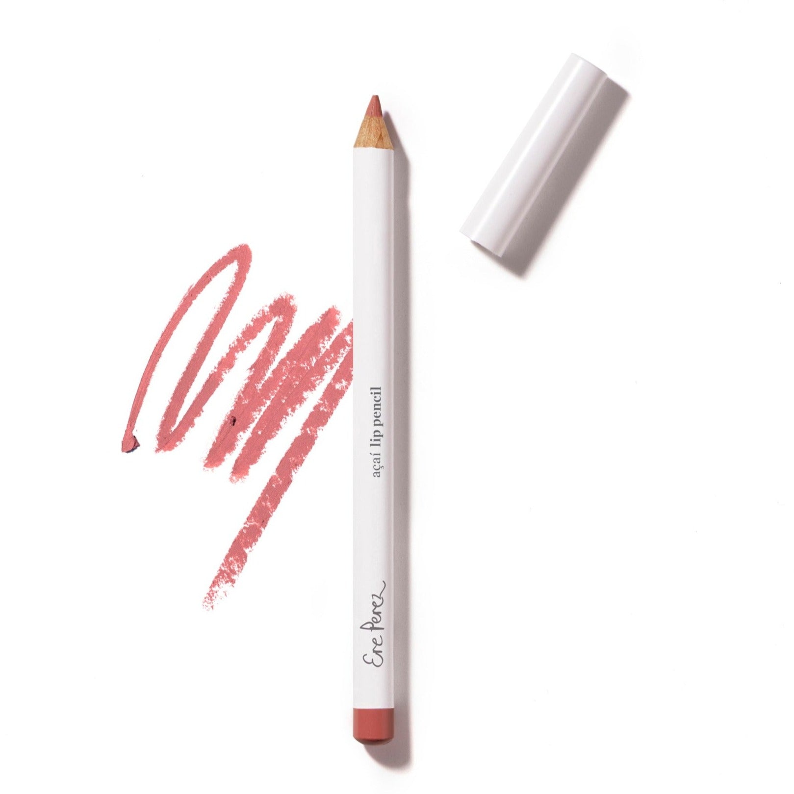 Ere Perez Acai Lip Pencil - Natural Vegan Lip Liner for Long-Lasting Color, Moisturizing & Cruelty-Free - Perfect for Everyday Wear, Special Occasions & Makeup Looks