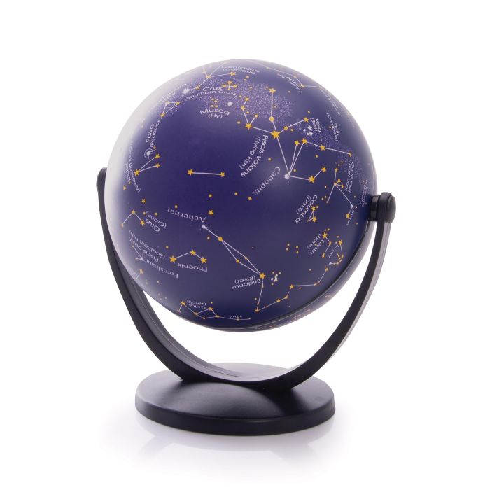 Discovery Zone 360 Degree Rotating Illuminated Star Globe - Educational Astronomy Decor for Kids & Adults, Perfect for Bedroom, Classroom & Home Office Decor