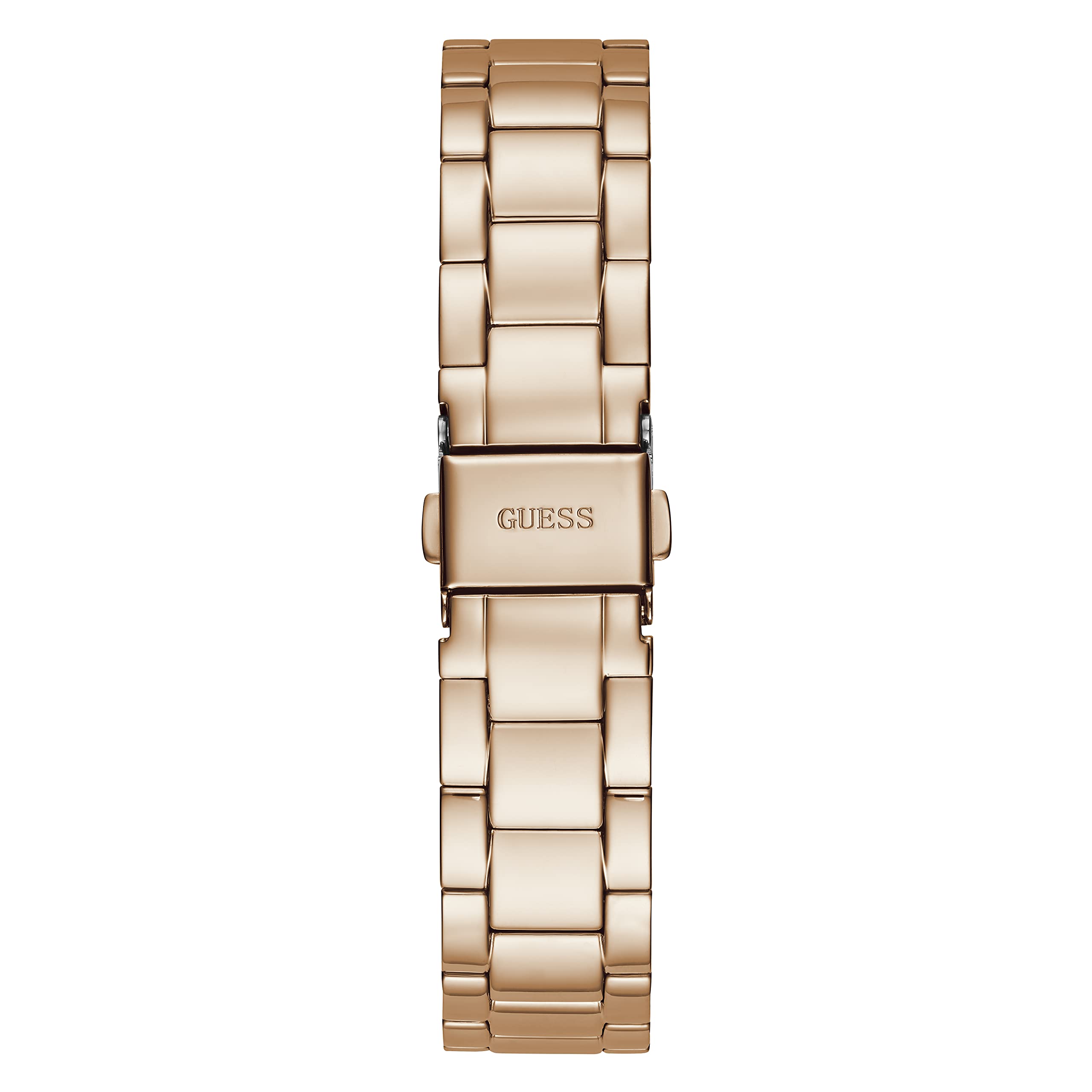 GUESS Coin Edge Bracelet Watch for Women - Stainless Steel Fashion Watch with Coin Edge Design, Water Resistant, Perfect for Casual Wear & Office Style