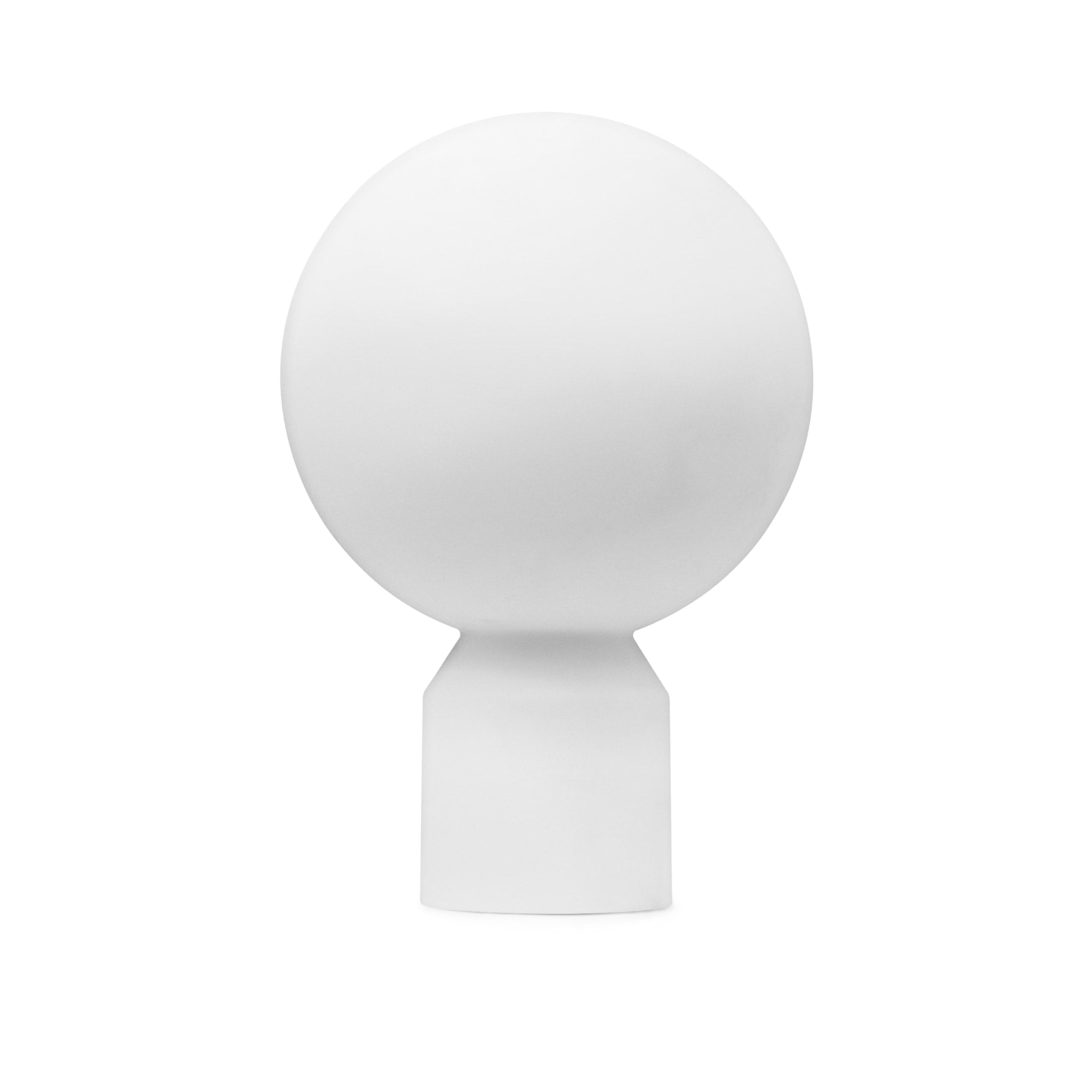NORMANN COPENHAGEN Yo Portable Floor Lamp - Large 60cm White Modern LED Light for Living Room, Bedroom & Office Decor