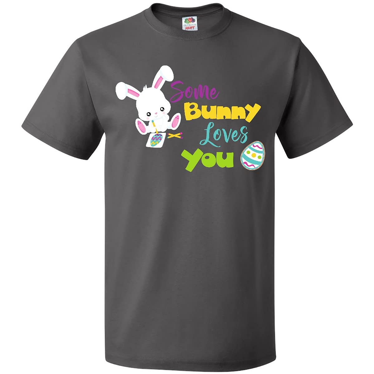 Easter Bunny Loves You T-Shirt - Cute Rabbit & Easter Eggs Design - Perfect for Easter Gifts, Family Gatherings & Spring Celebrations