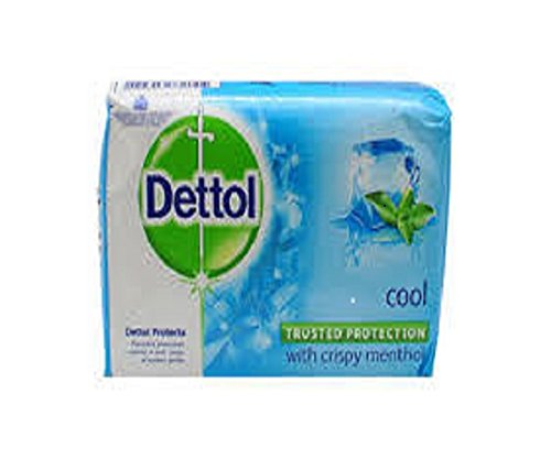 Dettol Cool Refreshing Soap Bar, 42g - Antibacterial Hand Wash for Daily Hygiene & Germ Protection at Home, Gym, or Travel