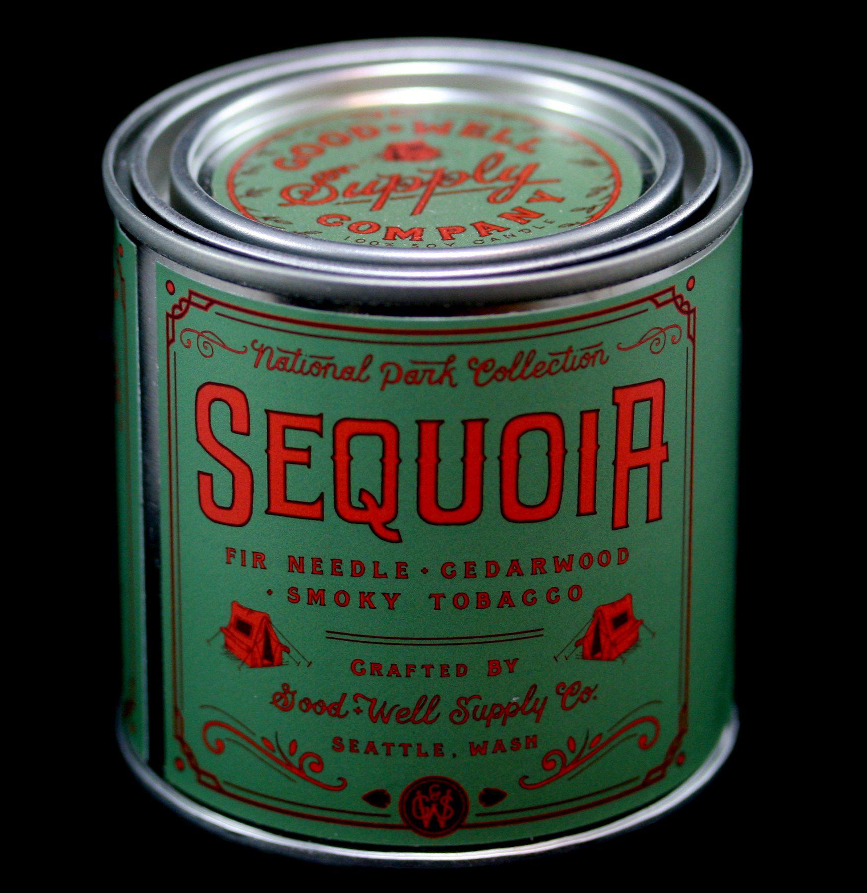 Sequoia Scented Candle - National Park Collection | Handmade Soy Wax Candle with Natural Fragrance | Perfect for Home Decor, Relaxation & Gifts