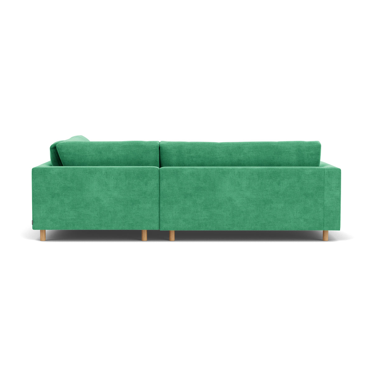 Douglas Fabric Right Corner Sofa - Modern L-Shaped Sectional Couch for Living Room, Small Spaces & Apartments | Comfortable Upholstered Furniture for Family Gatherings & Movie Nights