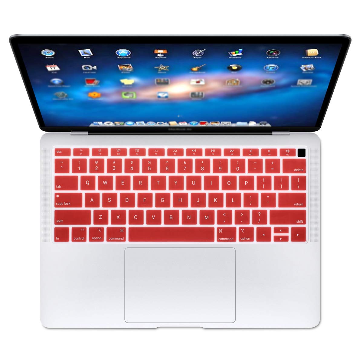 Se7enline MacBook Air 13 Inch Keyboard Cover - Soft Silicone Protector for Mac Air 13