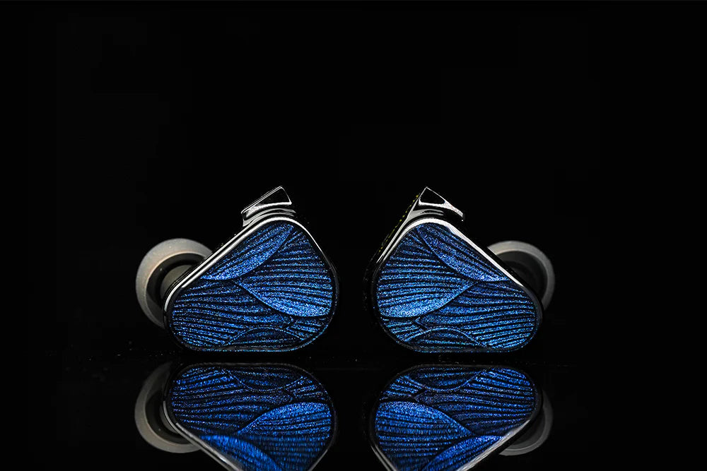 TRUTHEAR x Crinacle Zero:BLUE2 Dual Dynamic Driver In-Ear Monitors (IEM) - HiFi Audiophile Earbuds for Music, Gaming & Studio Monitoring