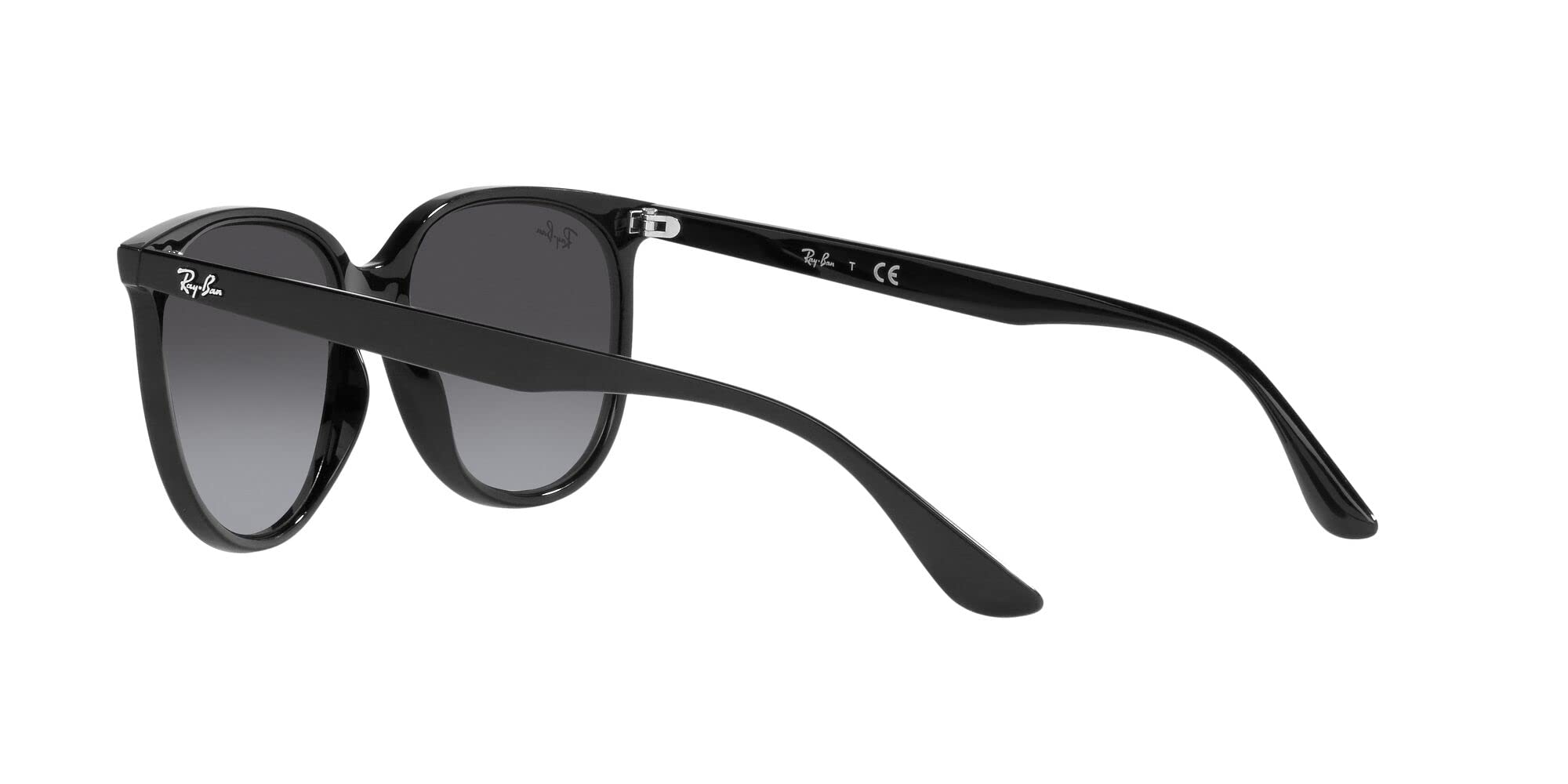 Ray-Ban RB4378F Low Bridge Fit Square Sunglasses for Women – UV Protection, Lightweight & Comfortable – Perfect for Driving, Outdoor Activities & Fashion Accessories