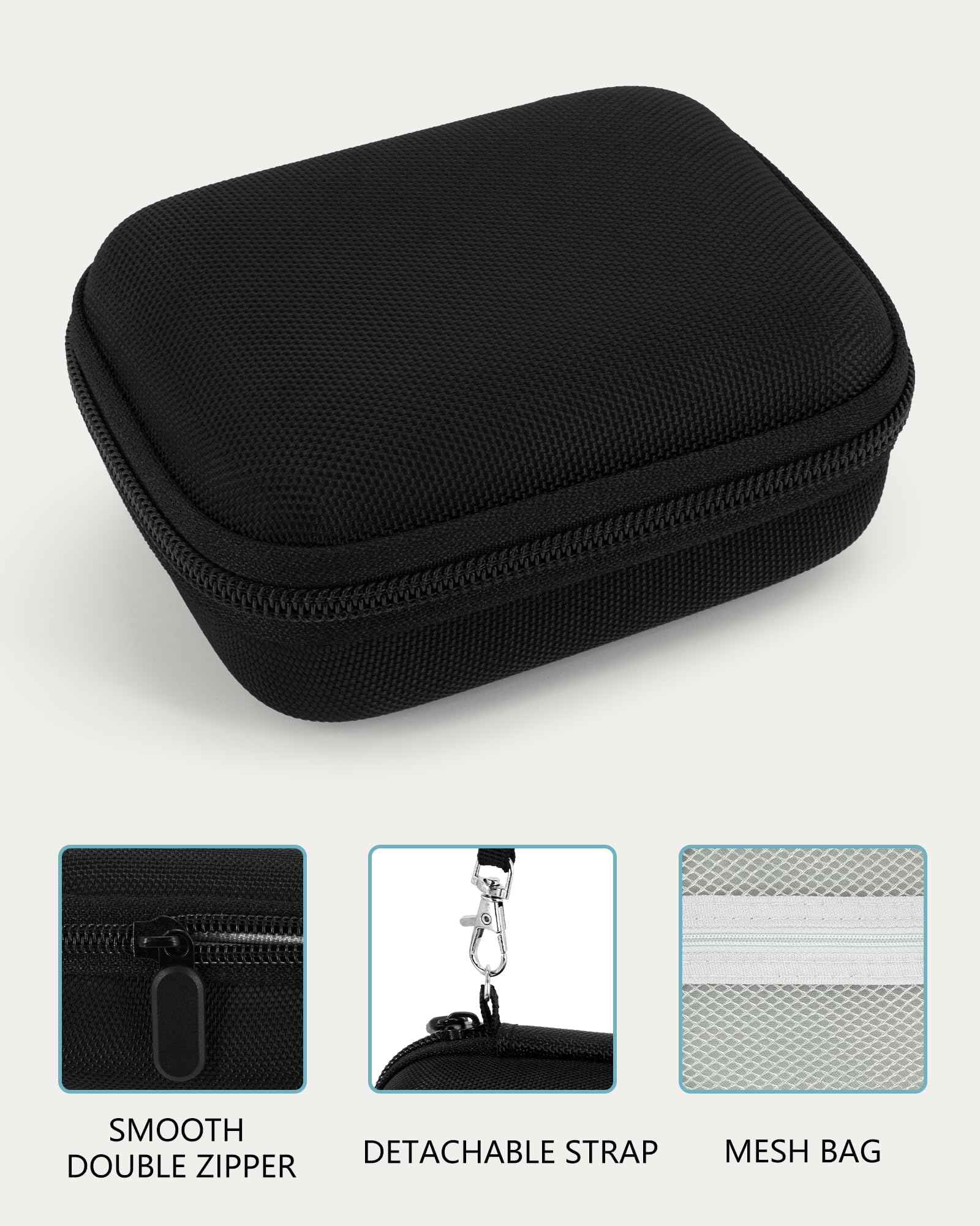 USB Flash Drive Storage Case - 2 Sizes USB Thumb Drive Holder for SanDisk, Samsung, PNY | SD Card & Cable Organizer Mesh Bag | Perfect for Office, Travel & Electronic Accessories Storage