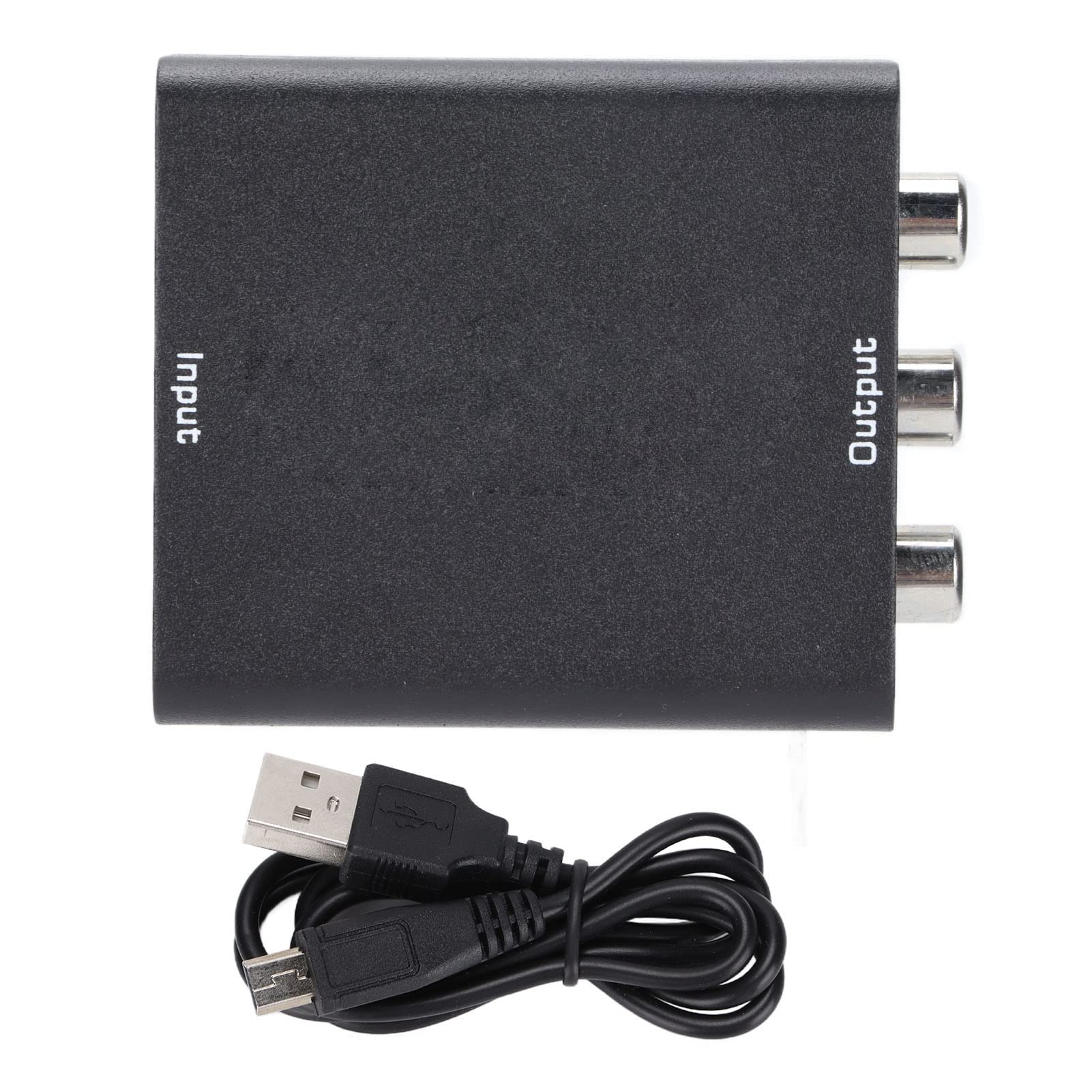 4K HDMI to RCA AV Converter - PAL/NTSC Support for PC/TV