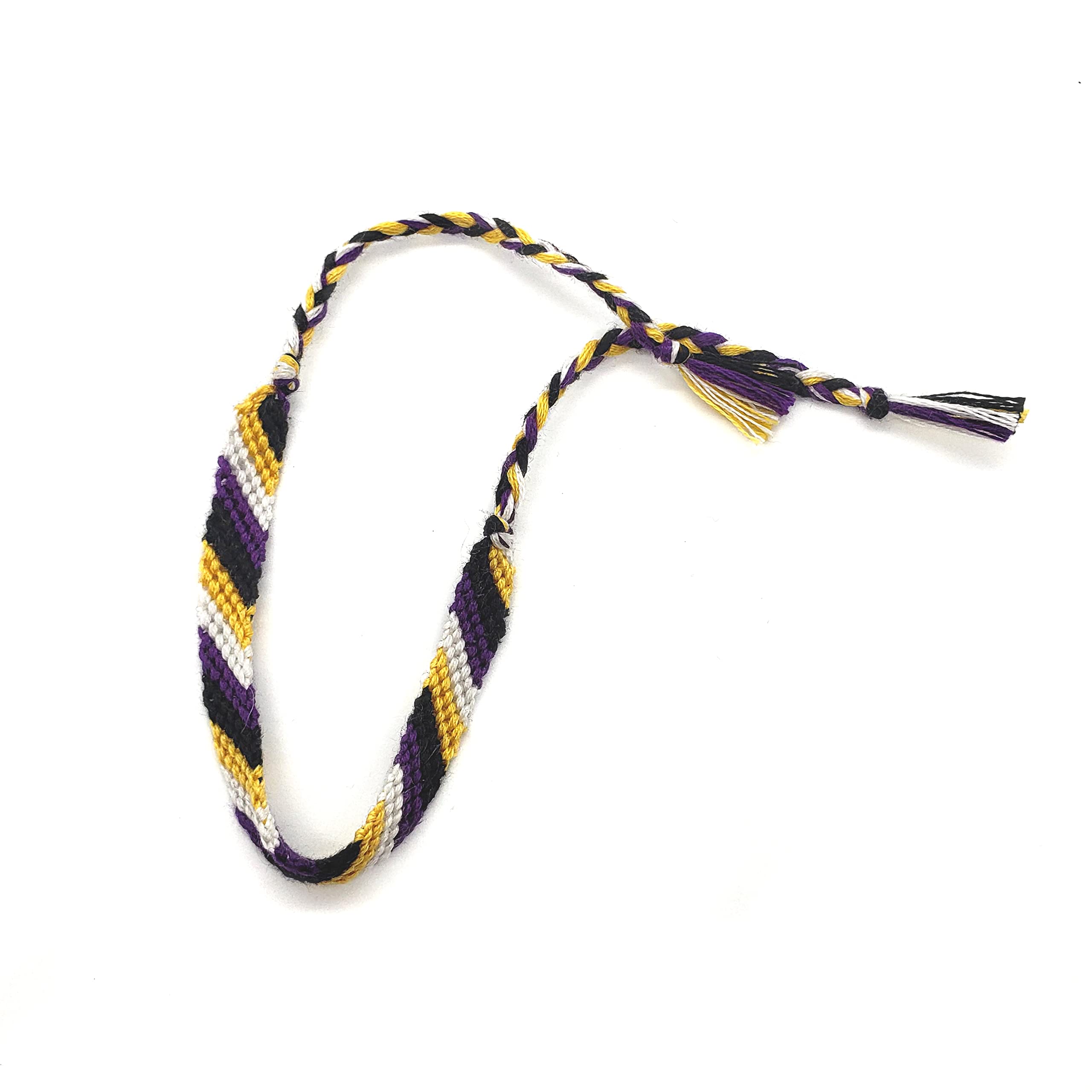 Hand Woven Nonbinary Pride Anklet & Bracelet Set - LGBTQ+ Rainbow Accessories for Everyday Wear, Festivals & Pride Events