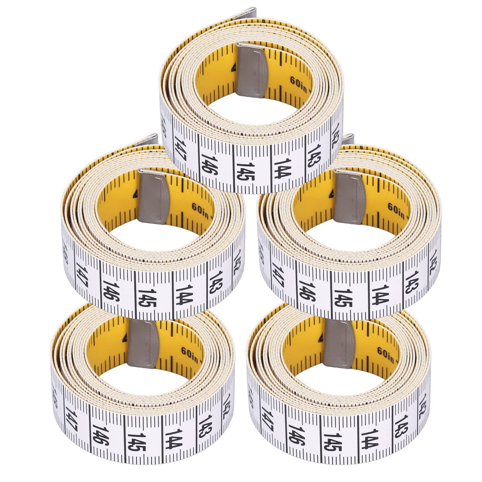 Professional Tailor Measuring Tape - 60 Inch Flexible Sewing Tape Measure with Clear Graduations for Clothing, Crafting & DIY Projects | Perfect for Tailors, Designers & Home Sewing