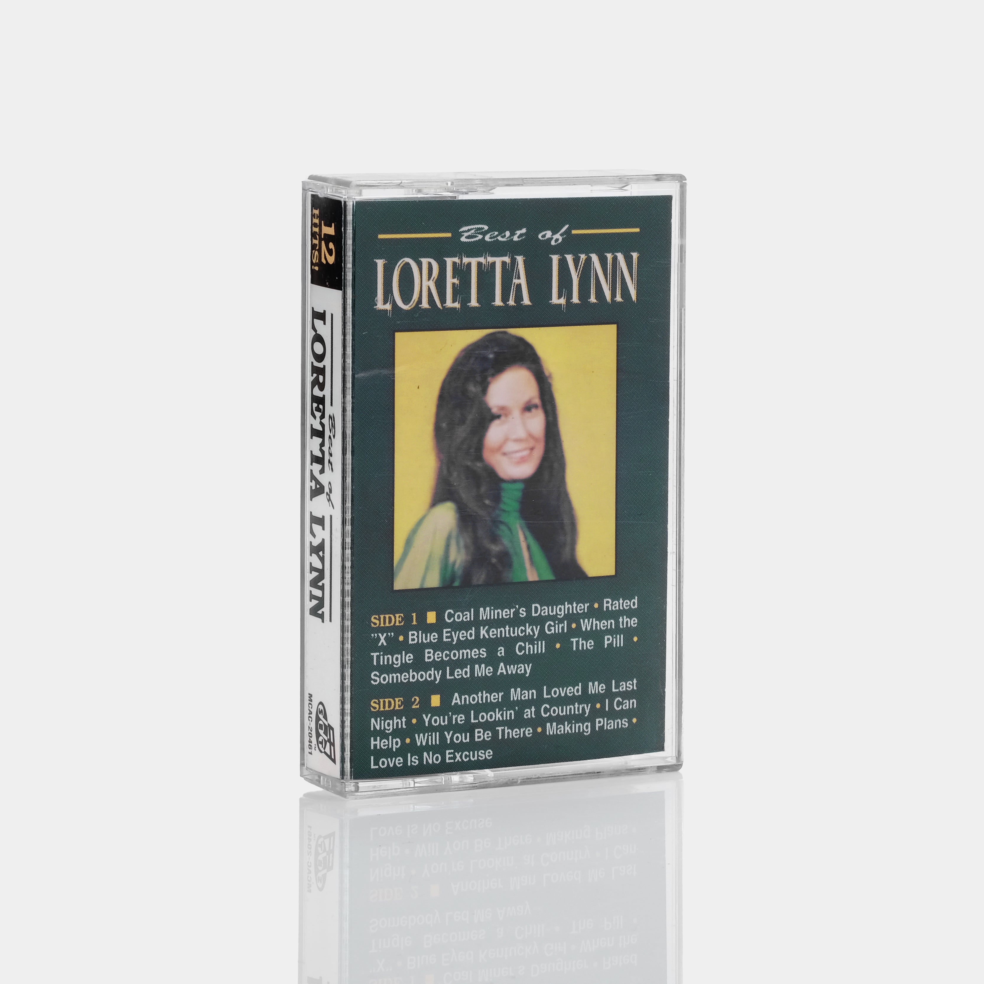 Best of Loretta Lynn Cassette Tape - Vintage Country Music Collection - Perfect for Car Rides, Home Listening & Gift Giving