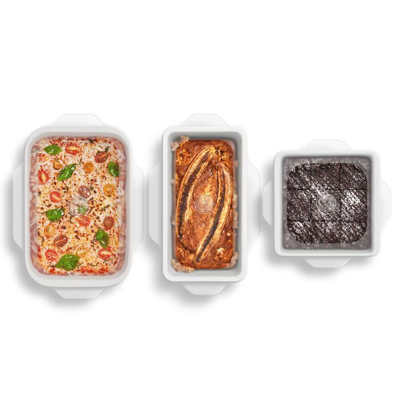 Danesco Silicone Stretch Lids - Set of 3 Reusable Food Covers for Bowls, Plates & Containers | Perfect for Meal Prep, Leftovers & Refrigeration