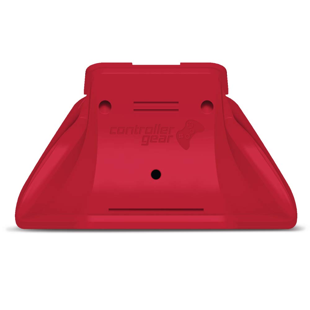 Xbox Pro Charging Stand with 1100mAh Rechargeable Battery - Universal Controller Charging Station for Xbox Series X/S & Xbox One - Pulse Red Gaming Gear | Perfect for Multiplayer Gaming & Overnight Charging