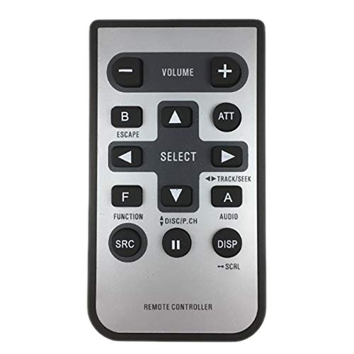 Universal Replacement Remote Control CXC5719 for Car Audio DVD AV Receiver - Compatible with DEH-1100MP, DEH-2000MP, DEH-1900MP - Works with AC, TV & Audio Units | Perfect for Car Entertainment System Upgrades & Home Theater Setups