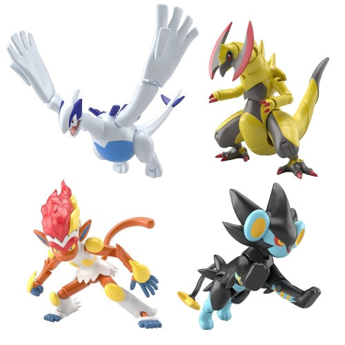 Pokemon Shodo Vol. 06 Bandai 3 Inch Mini Action Figure - Collectible Anime Character Model for Display, Gifts & Gaming Scenes