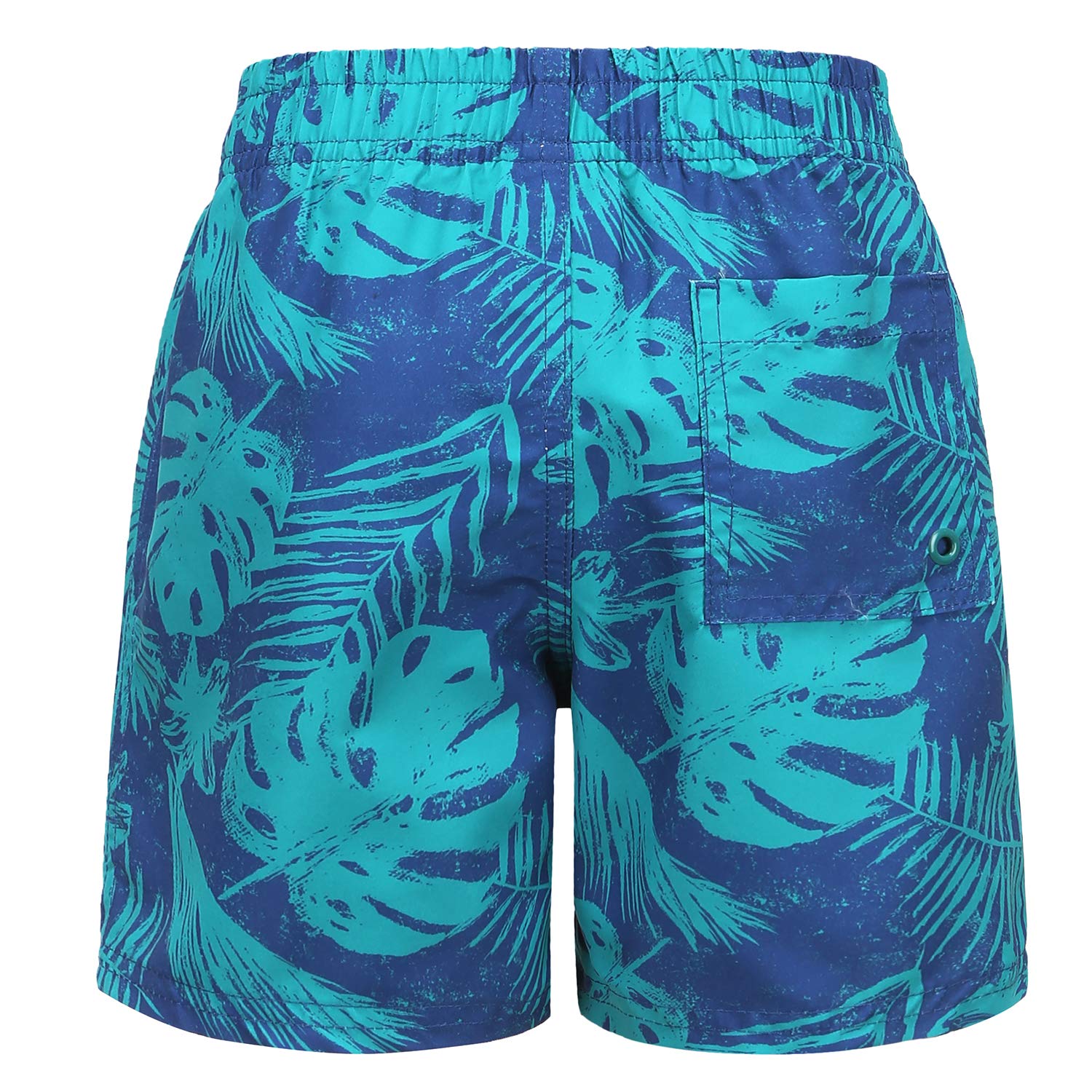 HowJoJo Boys' Dinosaur Swim Trunks - Quick Dry 3D Printed Swim Shorts with UPF 50+ Sun Protection - Perfect for Beach, Pool & Summer Water Activities