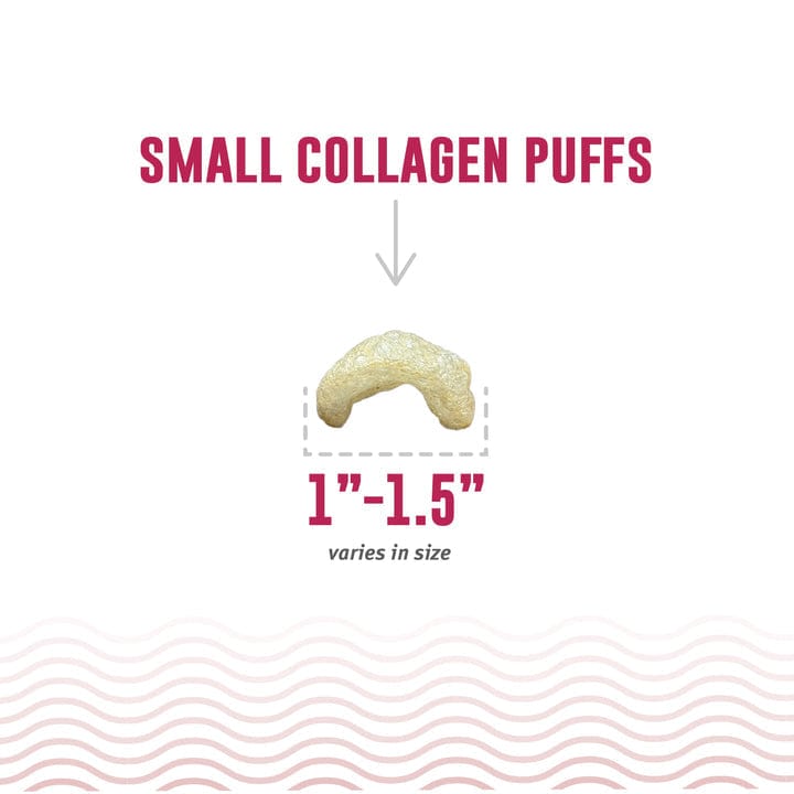 Premium Icelandic Beef Collagen Puffs with Organic Kelp - Healthy Dog Treats for Small Breeds | Supports Joint Health & Shiny Coat | Perfect for Training Rewards and Daily Snacks