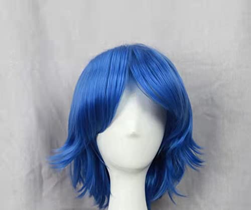 Anime Mercury Cosplay Blue Wig & Sky Blue Dress Suit for Women - Perfect for Halloween, Cosplay Events, and Themed Parties