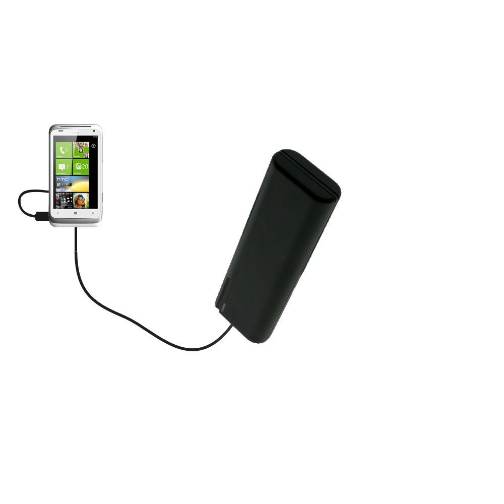 Premium HTC Radar Compatible AA Rechargeable Battery Charger Kit - Portable Power Bank with Upgradable TipExchange Technology for Travel, Camping, and Emergency Power Backup