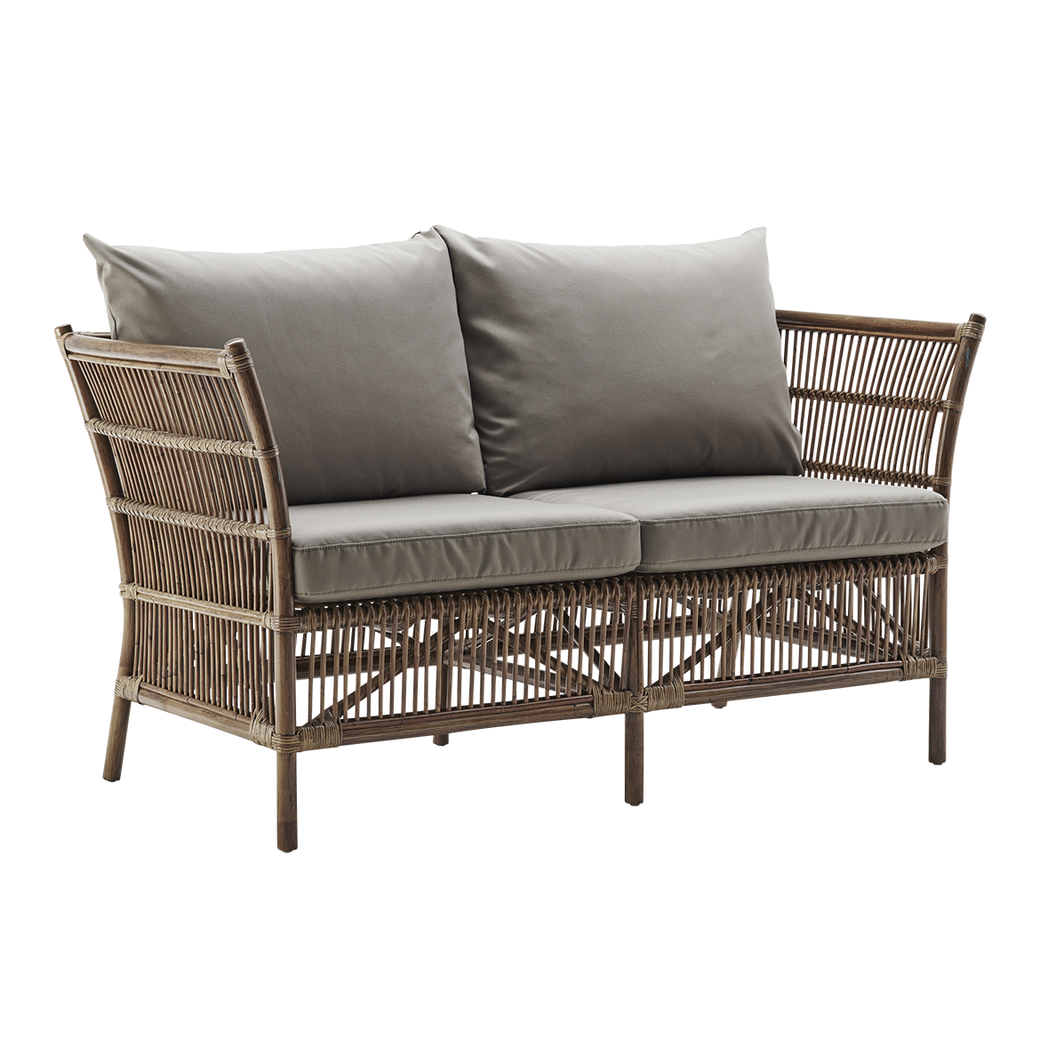 Donatello 2-Seater Sofa - Modern Upholstered Loveseat for Living Room, Small Space, Apartment & Office - Comfortable Fabric Couch with Sturdy Frame