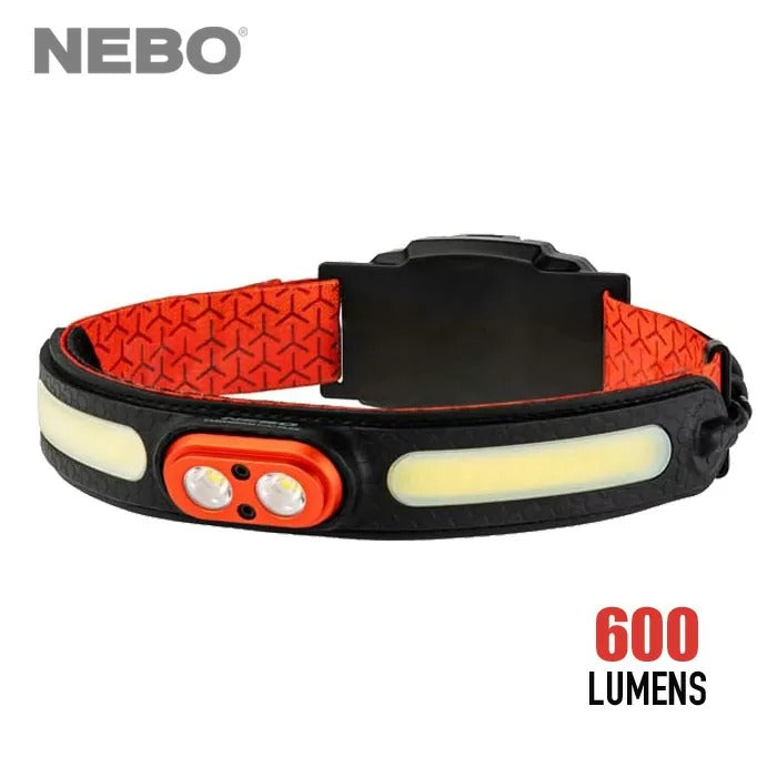 Nebo Curvbeam 600 Flex Rechargeable LED Flashlight - Waterproof, Durable & Bright for Camping, Hiking, Emergency & Outdoor Adventures