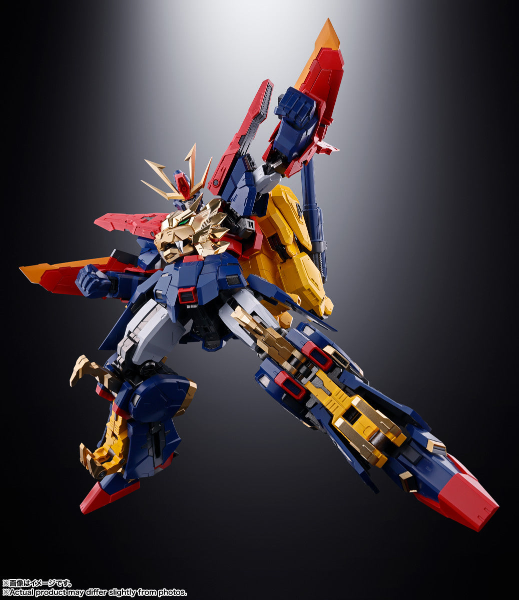 Bandai Soul of Chogokin GX-113 Gundam Tryon 3 Build Fighters Try Action Figure - High-Quality Collectible Robot Model for Anime Fans & Display