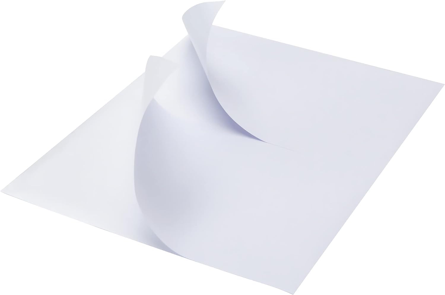 MFLABEL Half Sheet Shipping Labels 8.5 x 11 Inches - 500 Count (250 Sheets) for Laser & Inkjet Printers - Durable Address & Packaging Labels for USPS, UPS, FedEx - Perfect for Business Shipping, Mailing & Inventory Organization