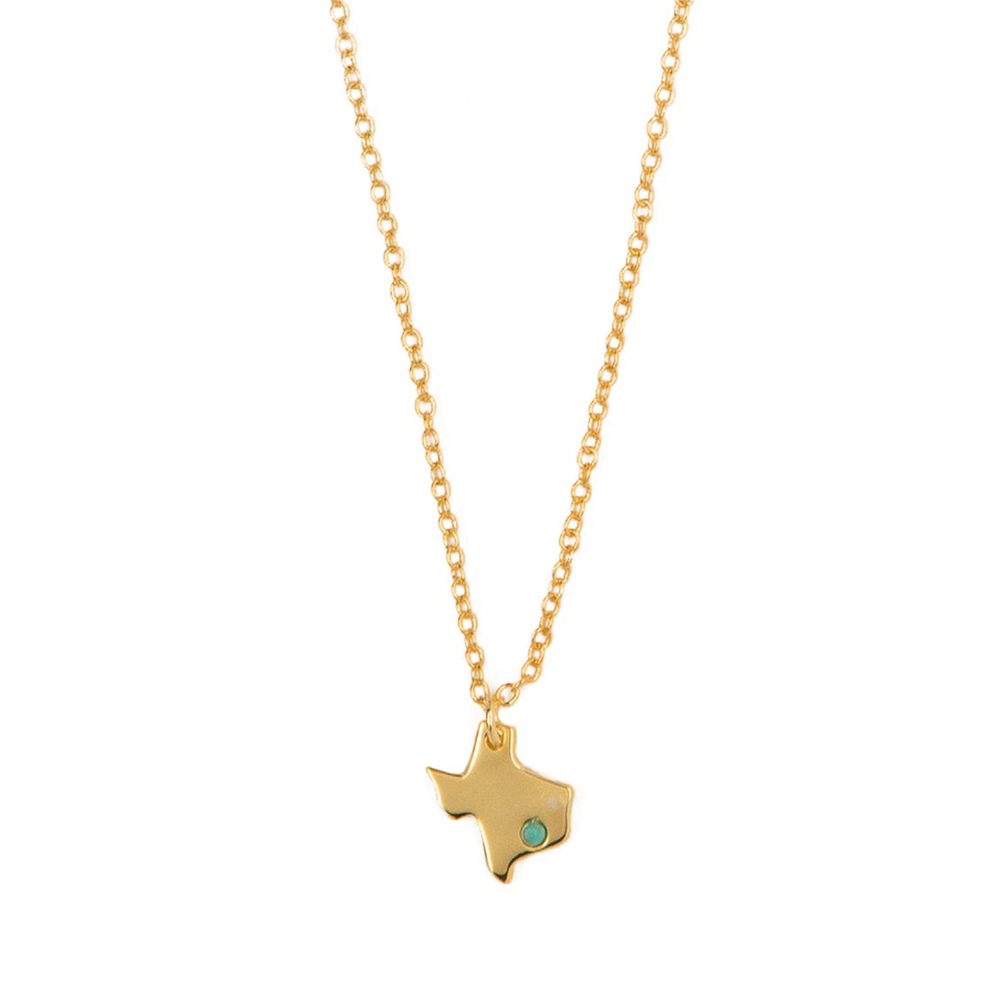 Texas Strong Necklace - Patriotic State Pride Jewelry for Women & Men - Perfect for Everyday Wear, Gifts & Special Occasions