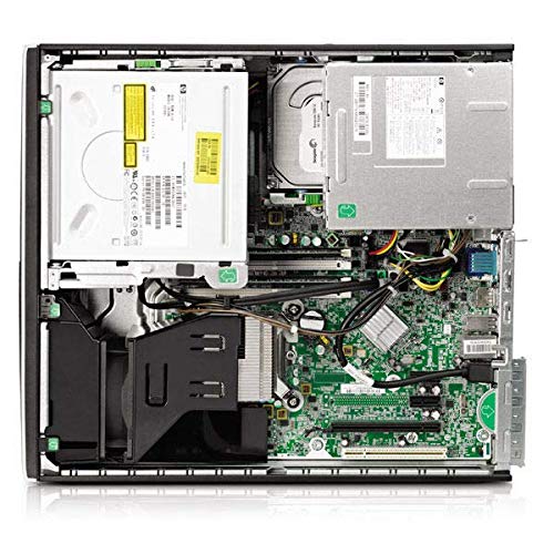 Renewed HP Small Form Factor Desktop PC - Intel Core 2 Duo, 8GB RAM, 128GB M.2 SSD + 500GB HDD, WiFi, Bluetooth, Keyboard & Mouse, 22