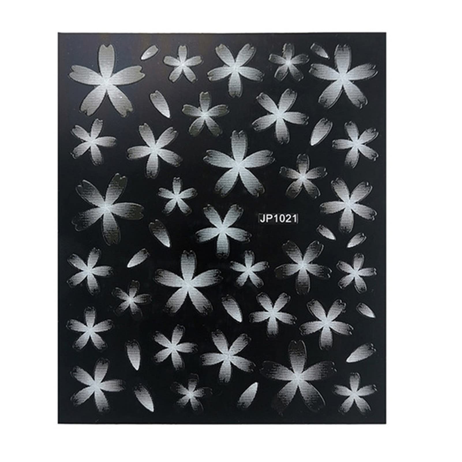 Butterfly Moon Floral Nail Foils - DIY Manicure Decorations & Nail Art Adhesive Decals for Professional Salon & Home Use | Perfect for Parties, Weddings & Special Occasions