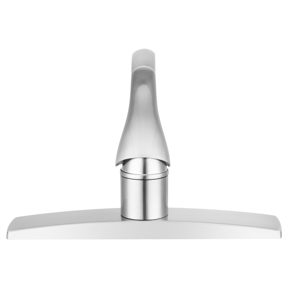 Dura Faucet DF-NMK600-SN RV Swivel Kitchen Sink Faucet - Brushed Satin Nickel Finish for Campers, Trailers & Tiny Homes | Easy Installation & Durable Design