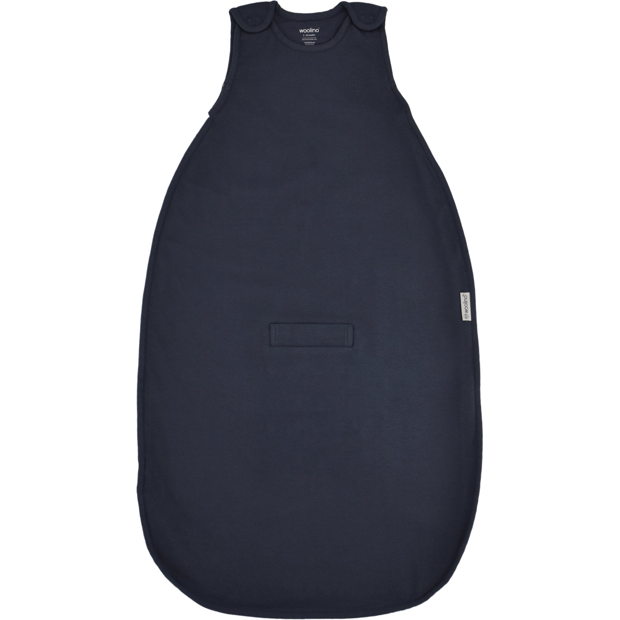 4 Season Baby Sleep Sack - Merino Wool & Organic Cotton for 2 Months to 2 Years - Soft Indigo Color - Perfect for Nursery, Daycare & Travel