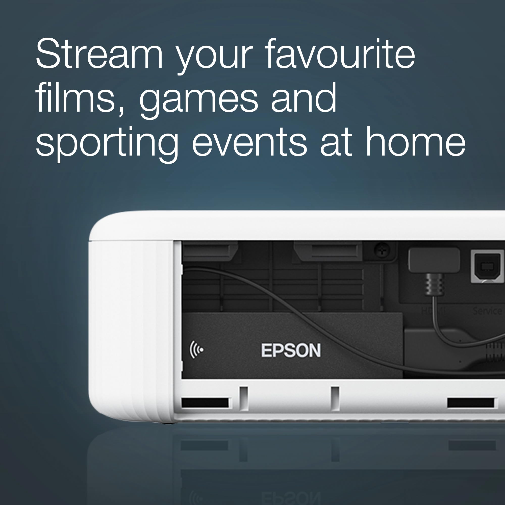 Epson CO-FH02 Full HD 1080p 3000 Lumen Home Theater Projector with 4-Pack Energizer Ultimate Lithium AA Batteries - Perfect for Movie Nights, Gaming & Home Entertainment