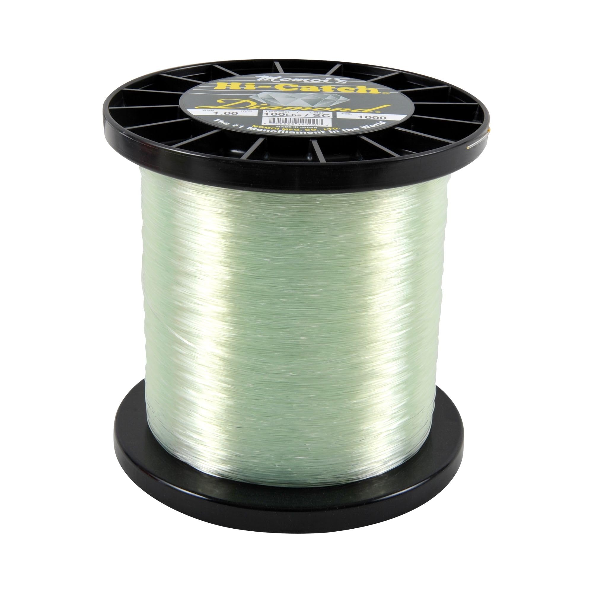 5 lb. Clear Monofilament Fishing Line Spool - 250 lb. Test Strength, 1050 Yards - Ideal for Saltwater, Freshwater, and Deep Sea Fishing